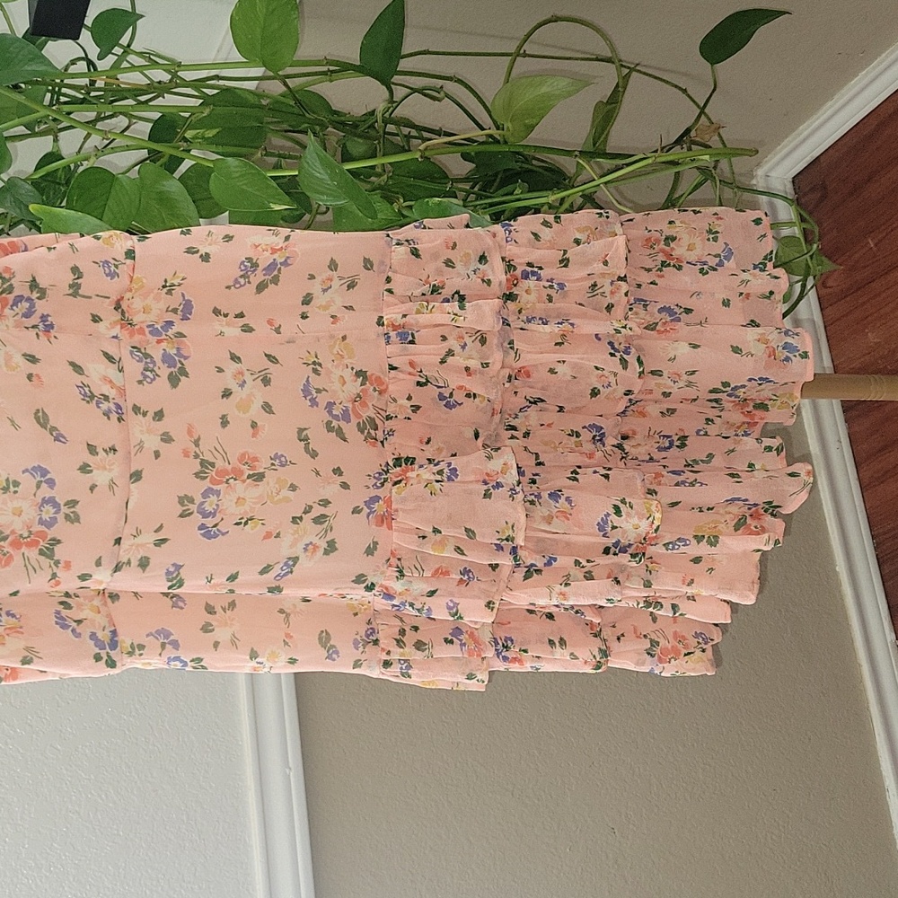 LoveShackFancy Silk Drees Size 8 - image 3